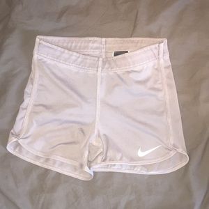 Light grey Nike shorts